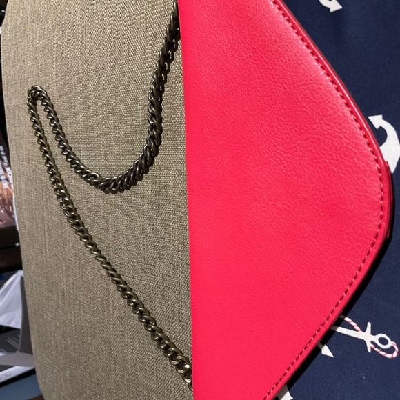 J. Crew Nautical Mariner Sailor anchor shoulder bag/clutch - Picture 7 of 9